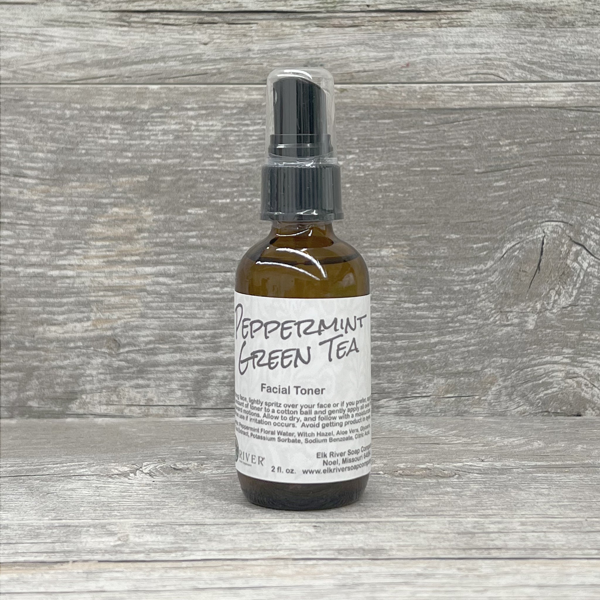 Peppermint Green Tea Facial Toner