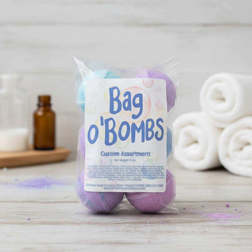 Bag O' Bombs - Build Your Own Mini Bath Bomb Collection