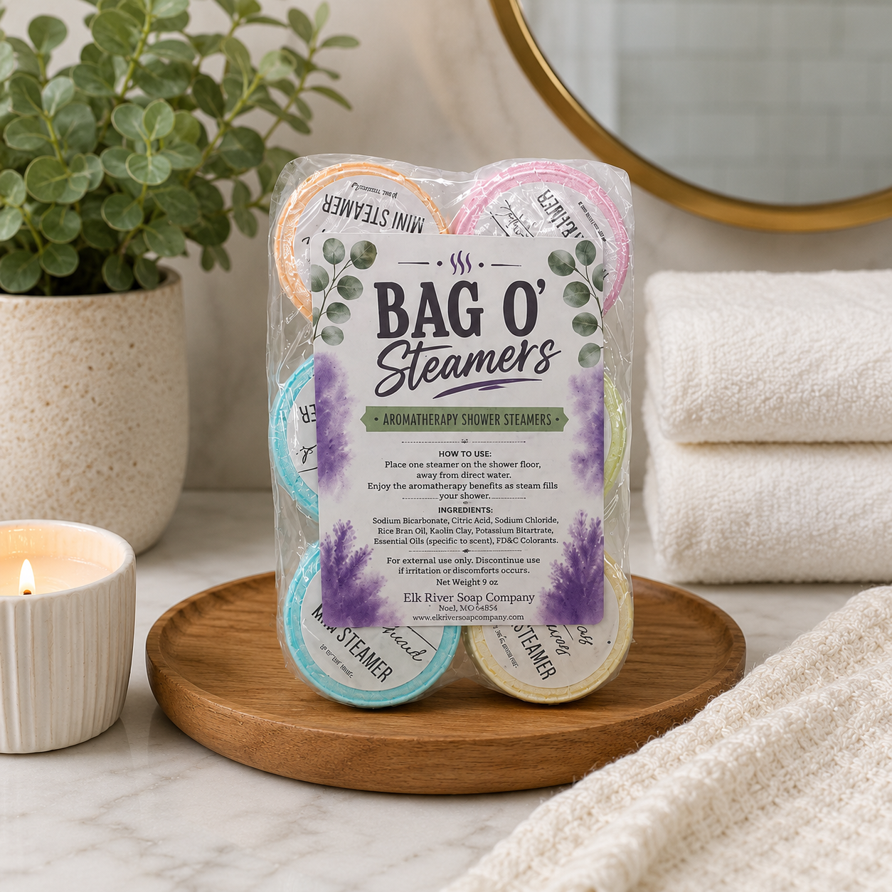 Bag O' Steamers - Build Your Own Mini Shower Steamer Collection