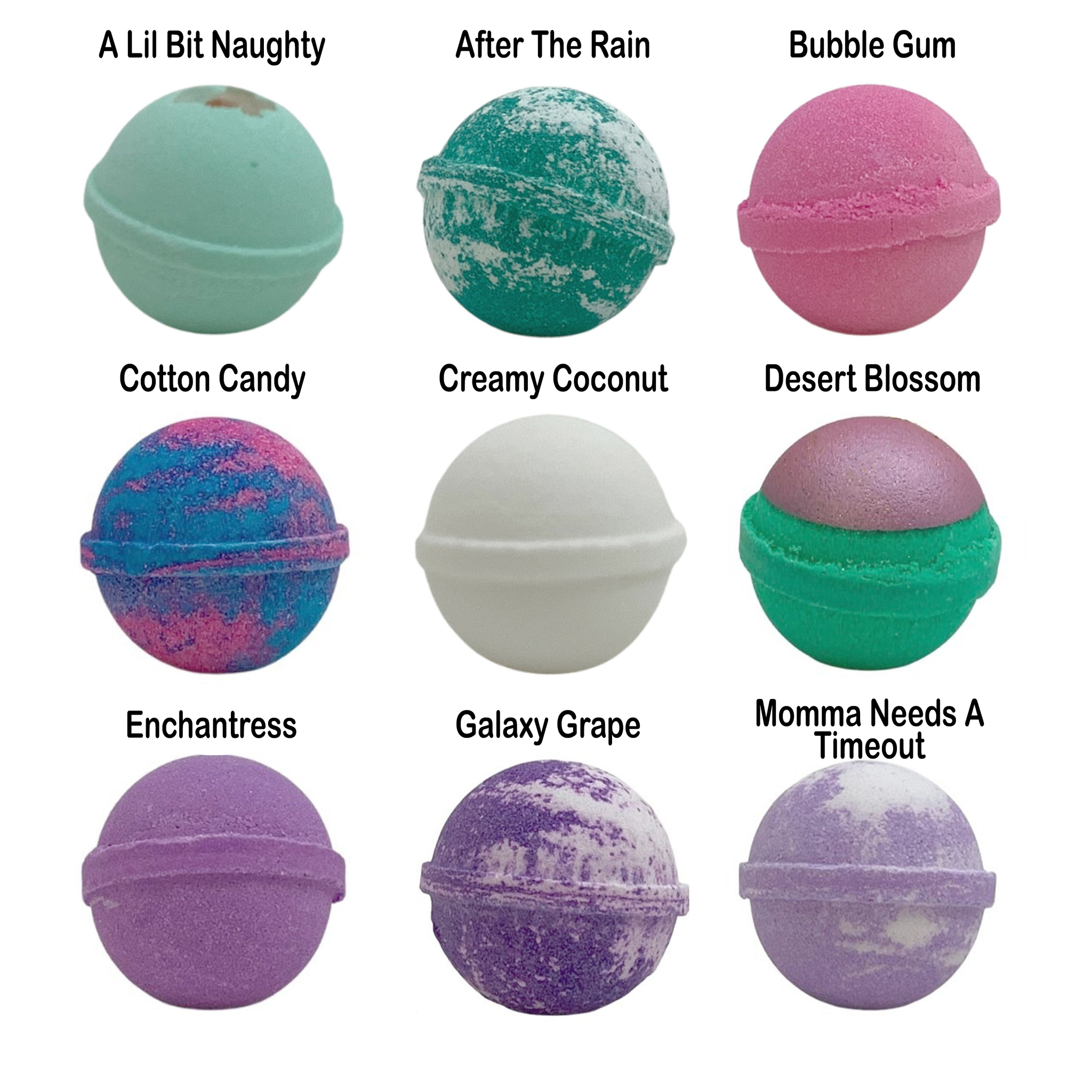 Relaxing Cotton Candy Bath Bombs