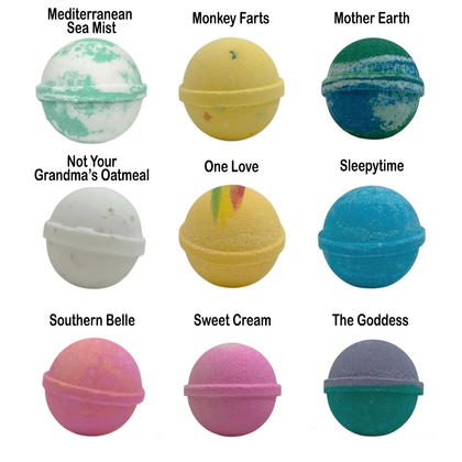 Bath Bombs, 2.5 in. diameter – Stoney River Soap