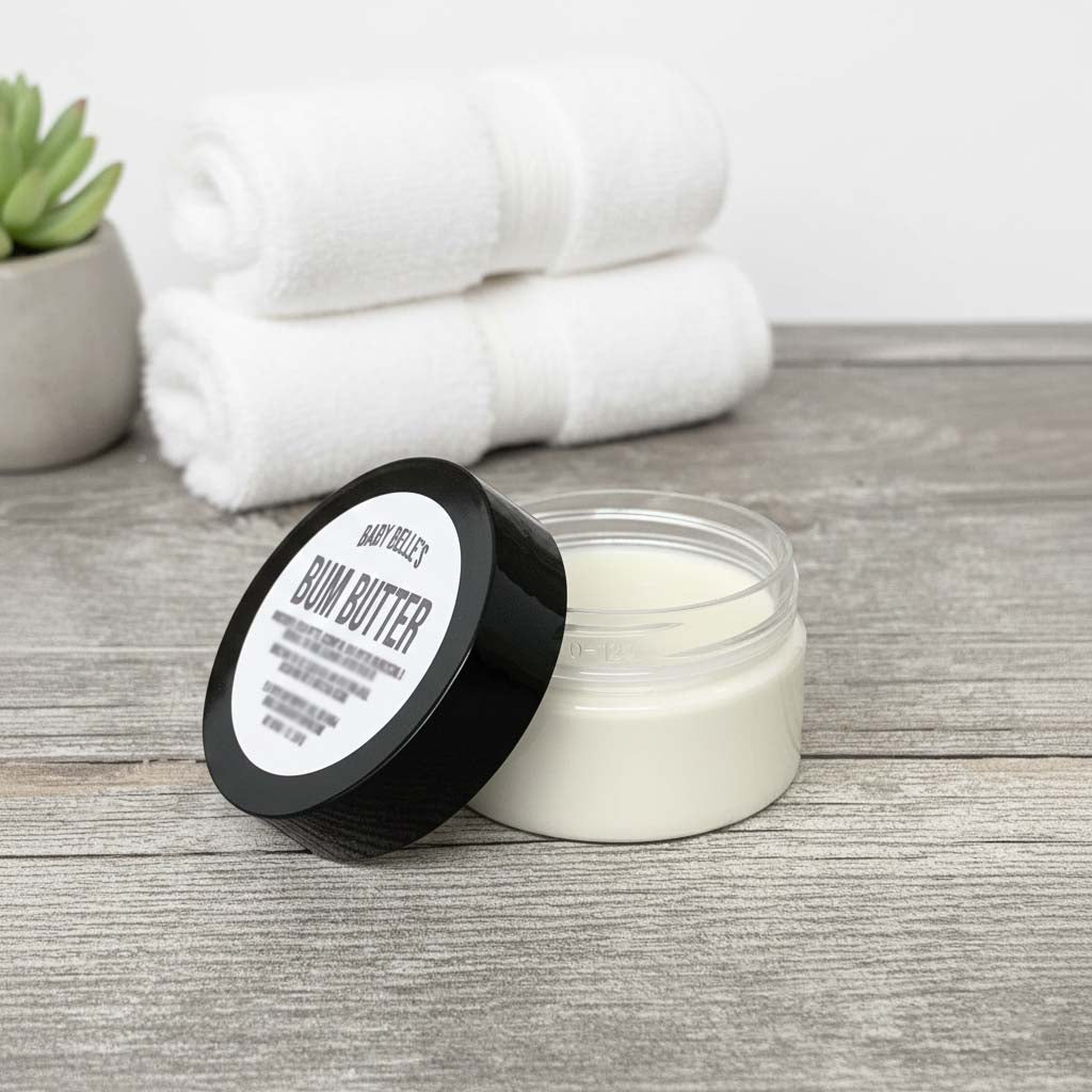 Baby Belle's Bum Butter - Natural Diaper Barrier & Soother (1 oz)