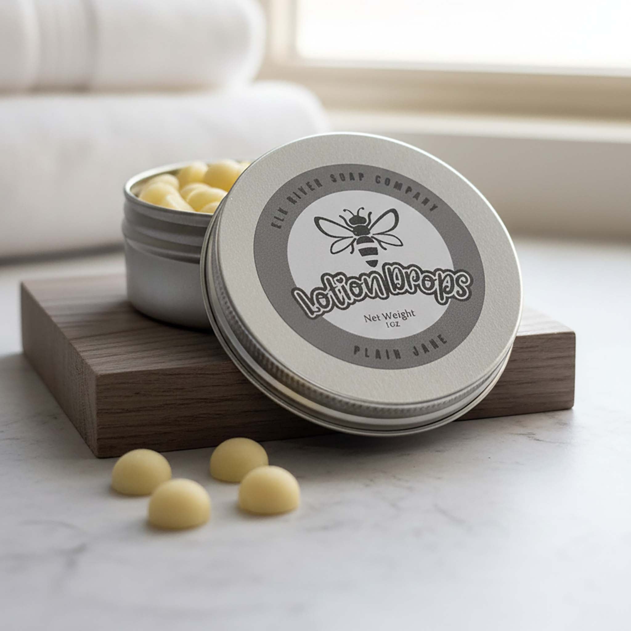 Lotion Drops: Solid Lotion Bar Minis with Shea & Cocoa Butters