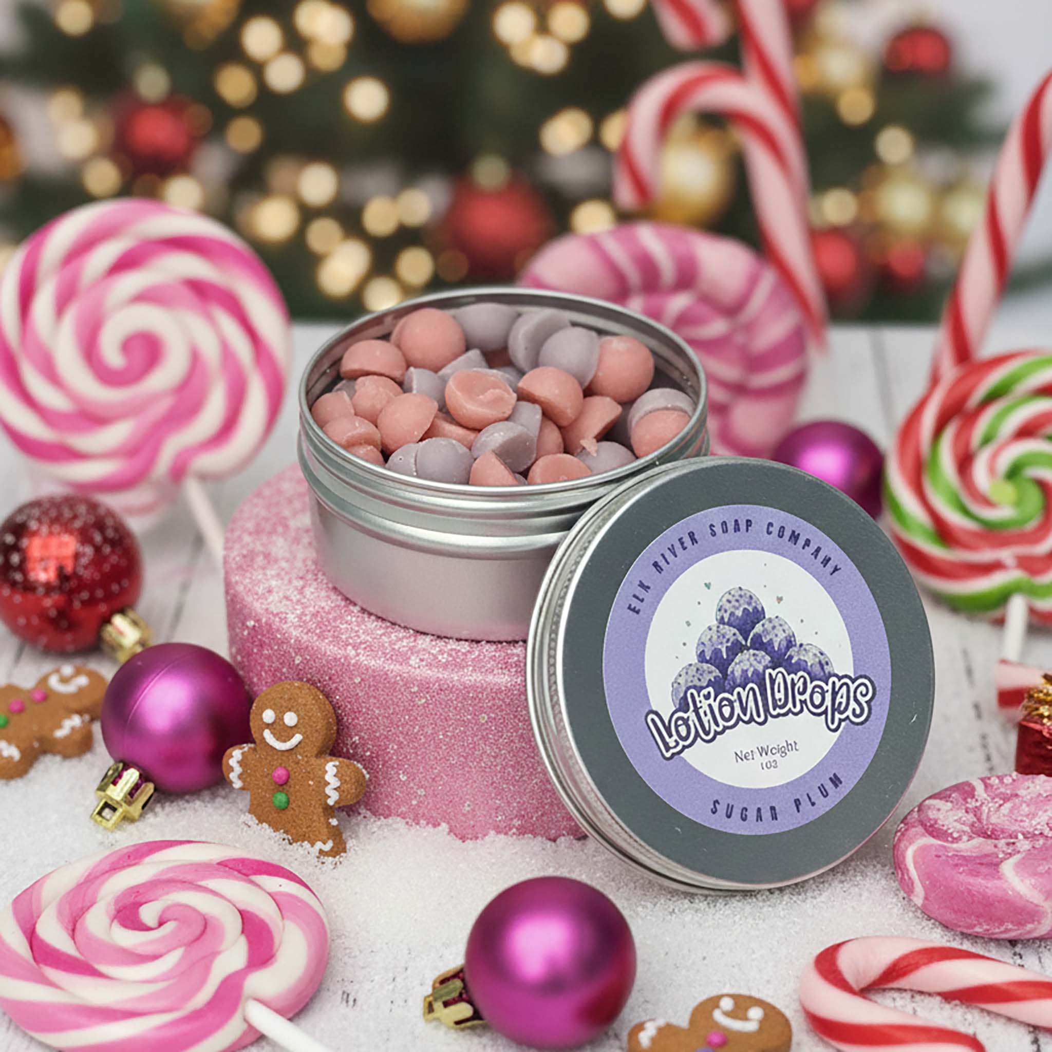 Lotion Drops: Solid Lotion Bar Minis with Shea & Cocoa Butters