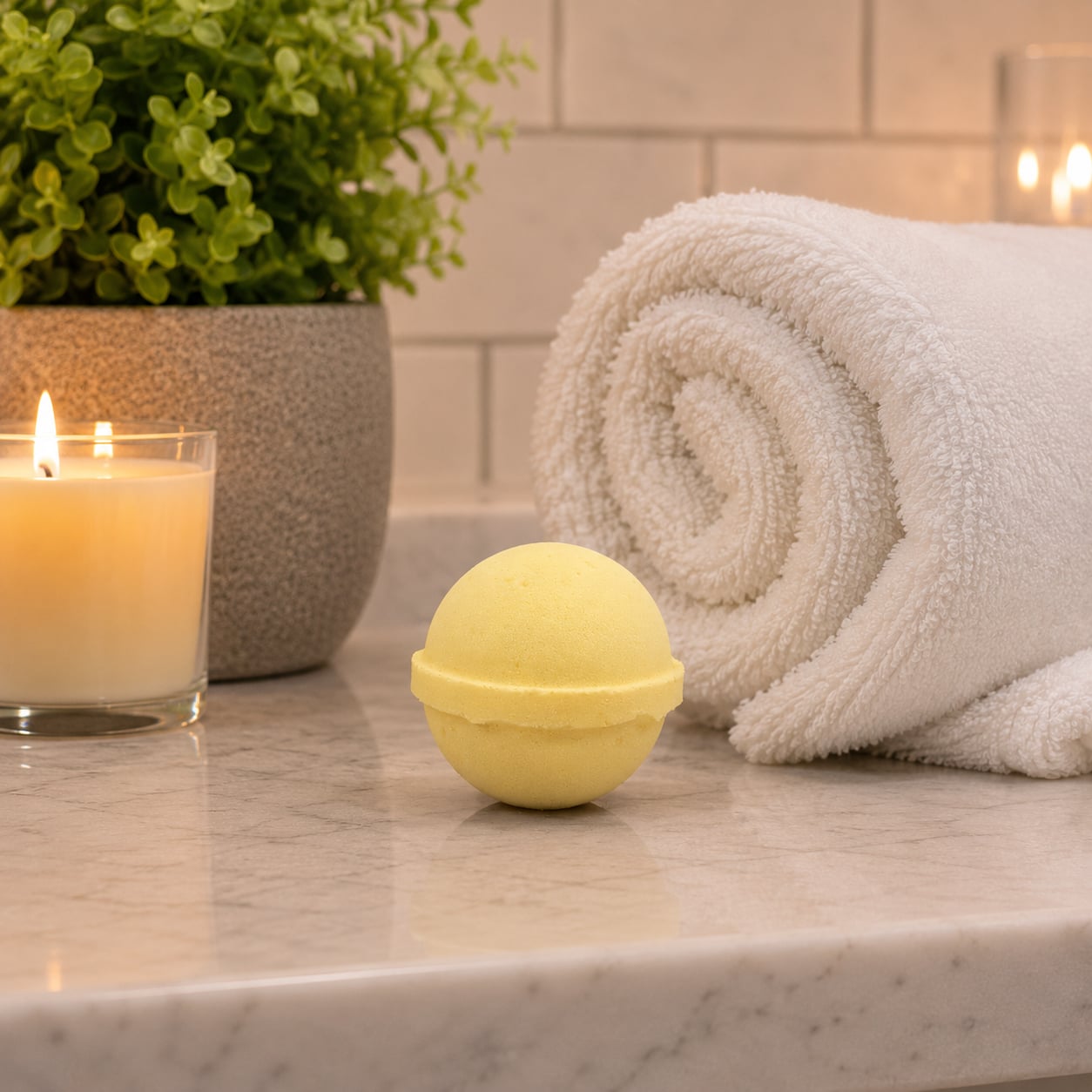 Cocoa Butter-Infused Mini Bath Bombs | Handmade Luxury Bath Bombs