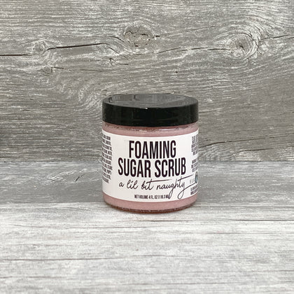 A Lil Bit Naughty Foaming Sugar Scrub
